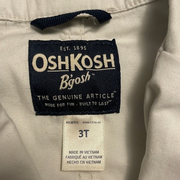 Oshkosh Boys Suit Jacket Size 3T - Picture 3 of 4